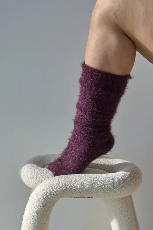 Thunda Slouch - Mohair - Dark Purple sold by Thunda Thighs