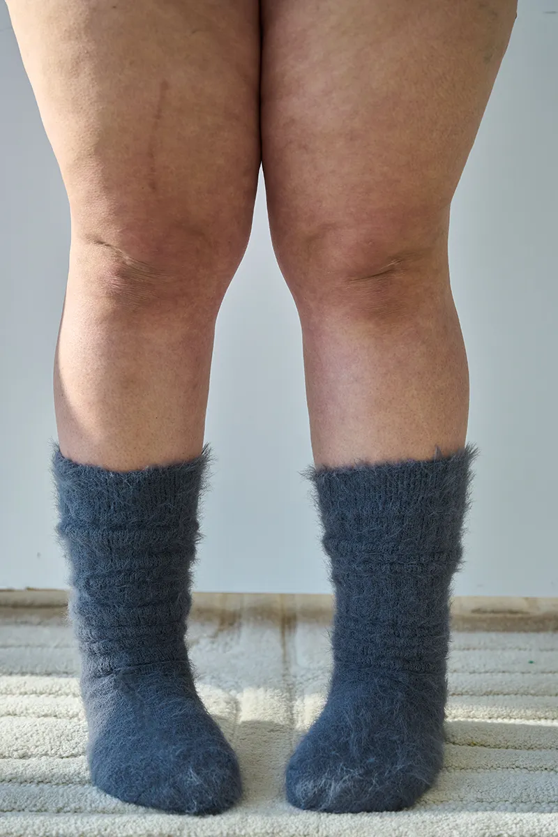 Thunda Slouch - Mohair - Cool Grey sold by Thunda Thighs product image thumbnail 4