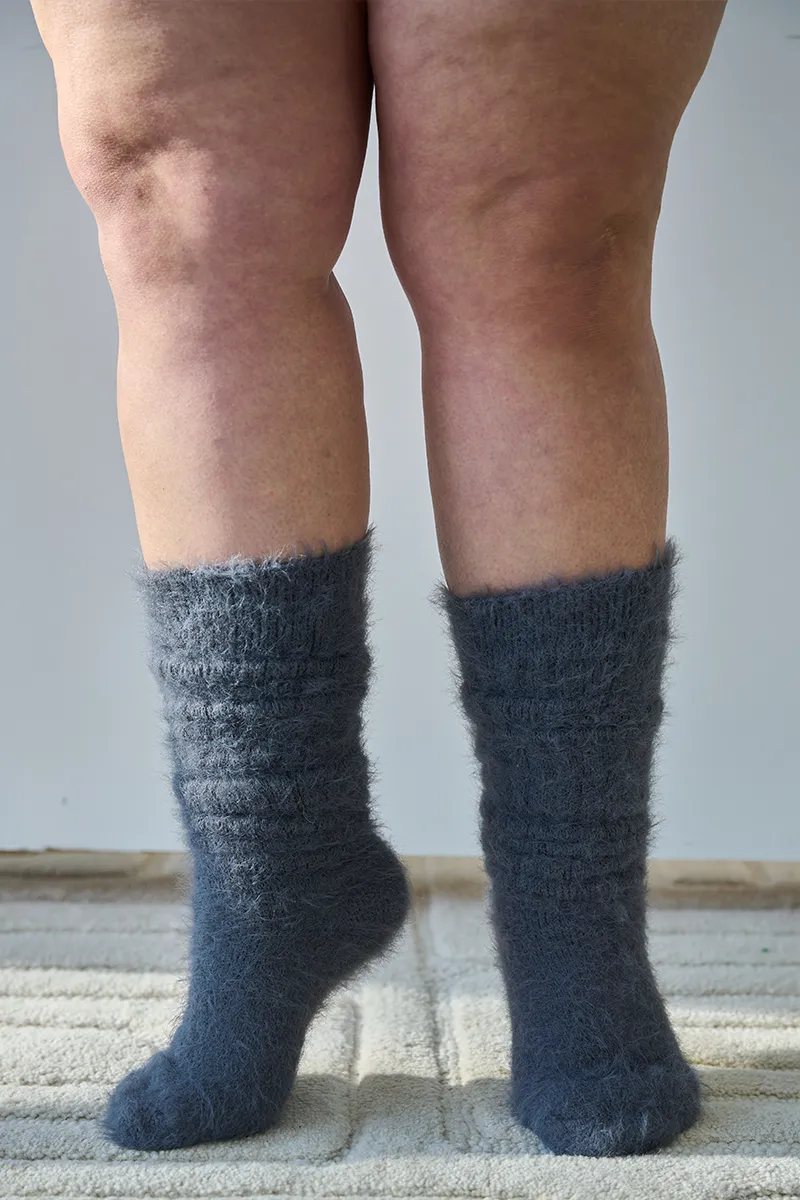 Thunda Slouch - Mohair - Cool Grey sold by Thunda Thighs product image thumbnail 3