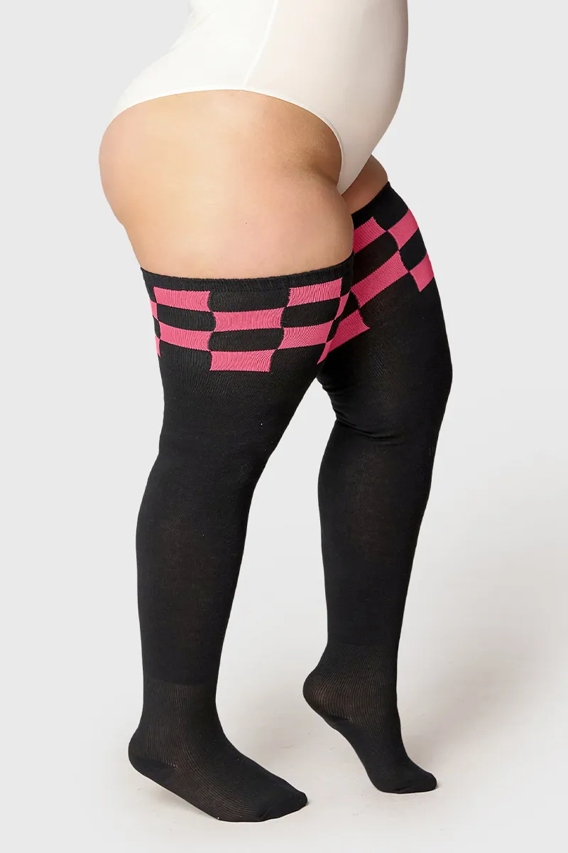 Thunda Tūbbies - Pink Checkered sold by Thunda Thighs product image thumbnail 3