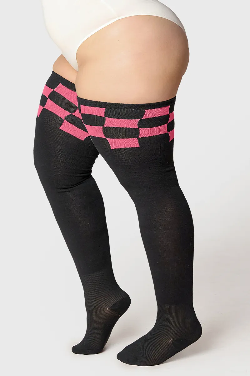 Thunda Tūbbies - Pink Checkered sold by Thunda Thighs product image thumbnail 4