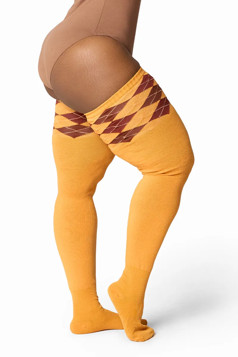 Thunda Tūbbies - Argyle - Rustic Spice sold by Thunda Thighs product image thumbnail 5