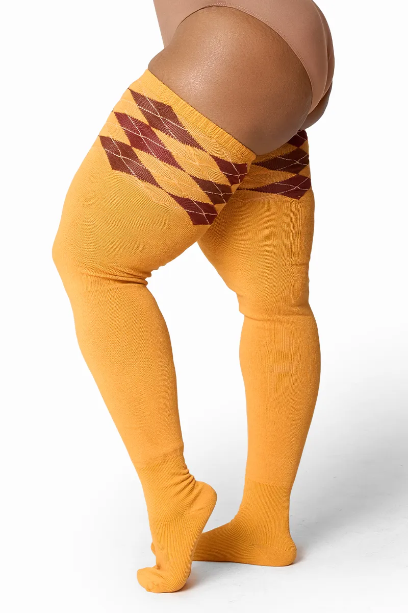 Thunda Tūbbies - Argyle - Rustic Spice sold by Thunda Thighs product image thumbnail 4