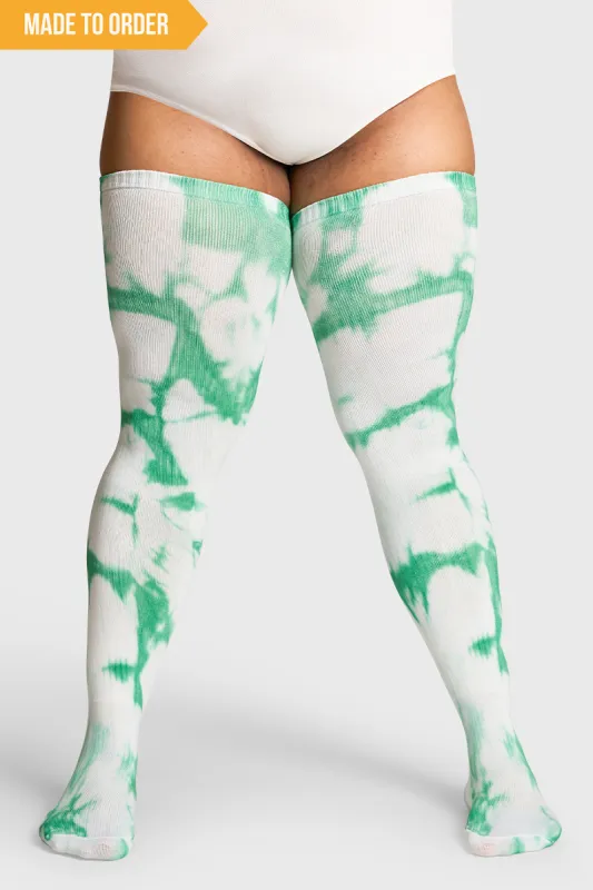 Artisan - Tie Dye - Green sold by Thunda Thighs