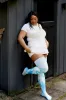 Artisan - Tie Dye - Cloud Blue sold by Thunda Thighs
