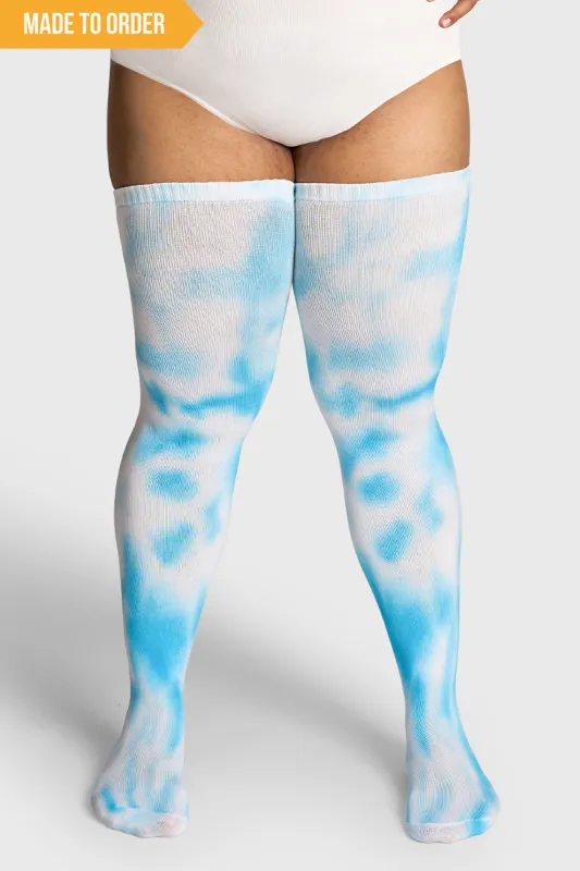 Artisan - Tie Dye - Cloud Blue sold by Thunda Thighs