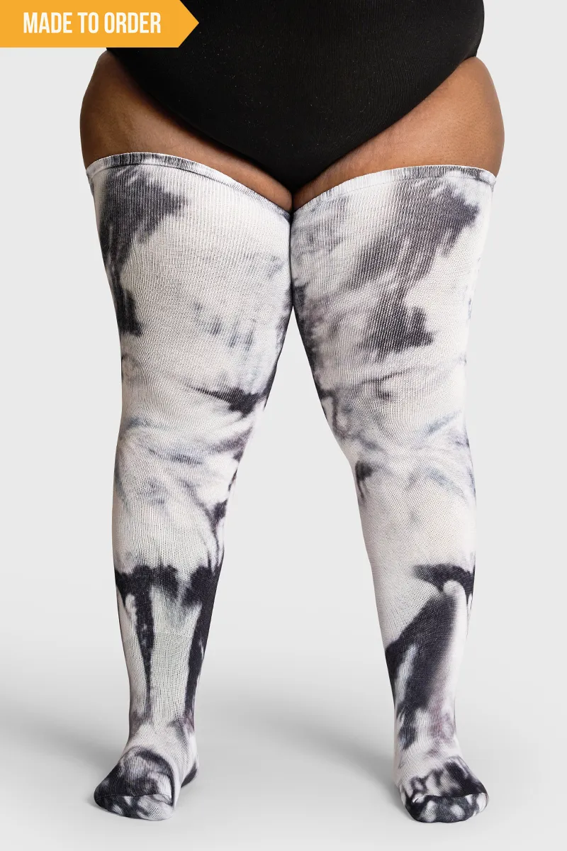 Artisan - Tie Dye - Black sold by Thunda Thighs