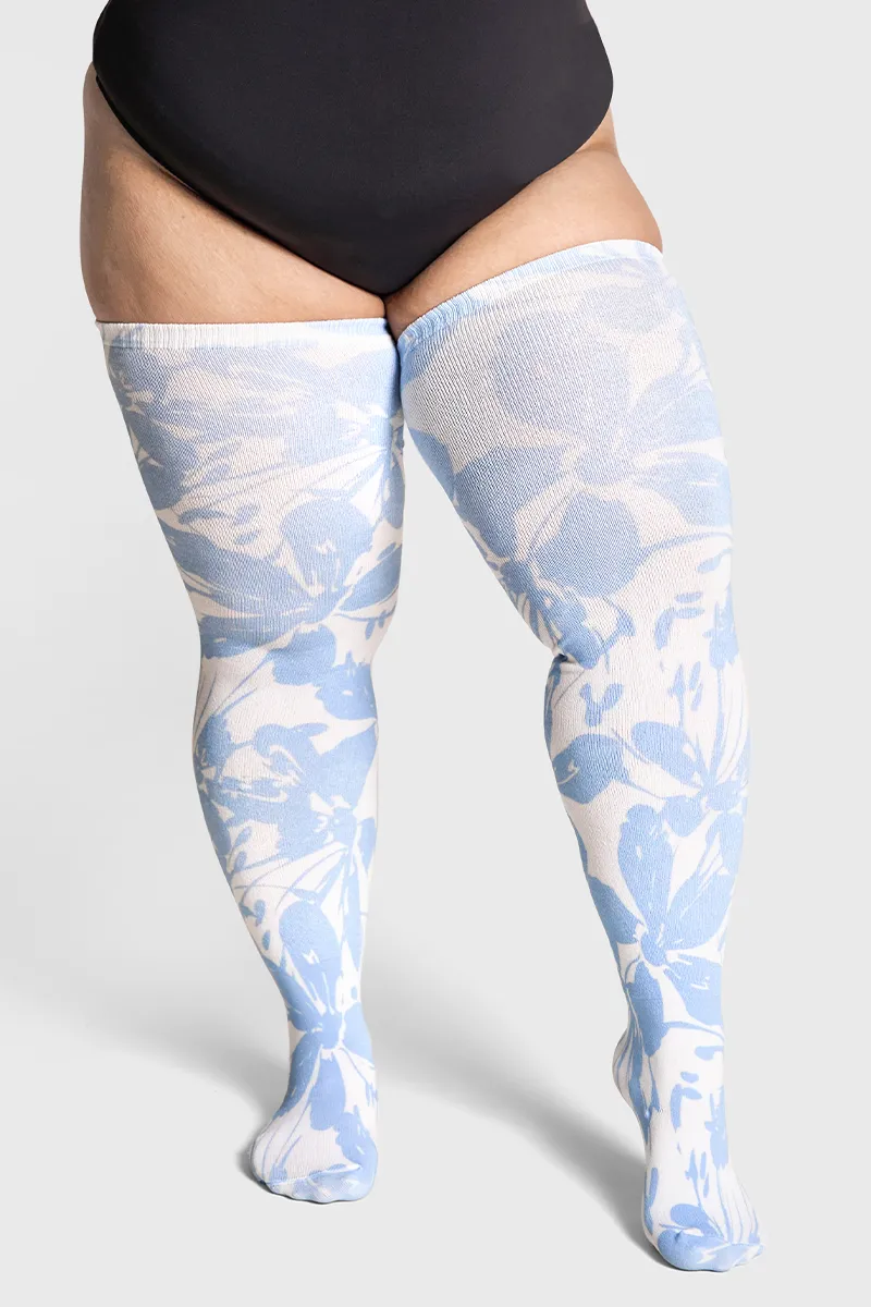 Artisan - Thunda Bloom - Blue Thistle sold by Thunda Thighs