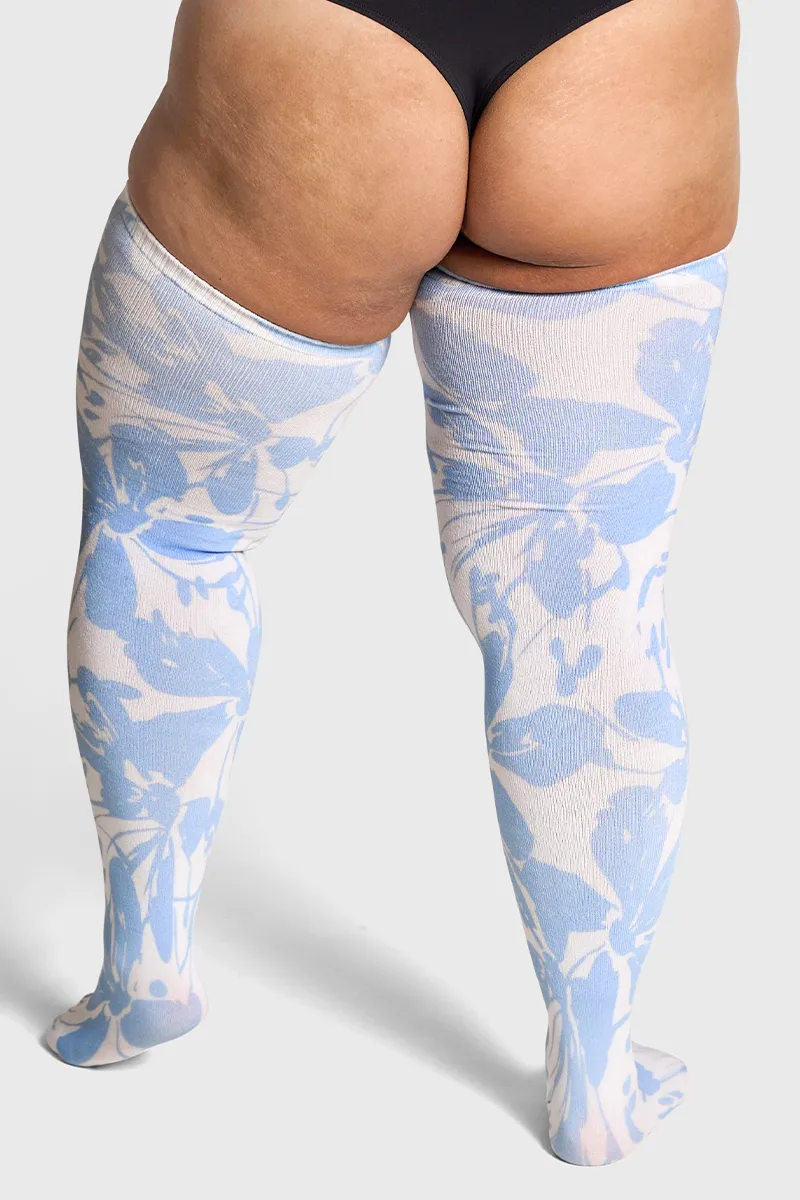 Artisan - Thunda Bloom - Blue Thistle sold by Thunda Thighs product image thumbnail 4