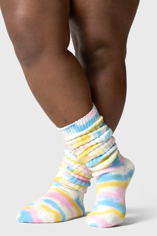 Thunda Slouch - Rainbow Pastel made by Thunda Thighs