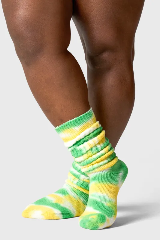 Thunda Slouch - Lemon Lime made by Thunda Thighs
