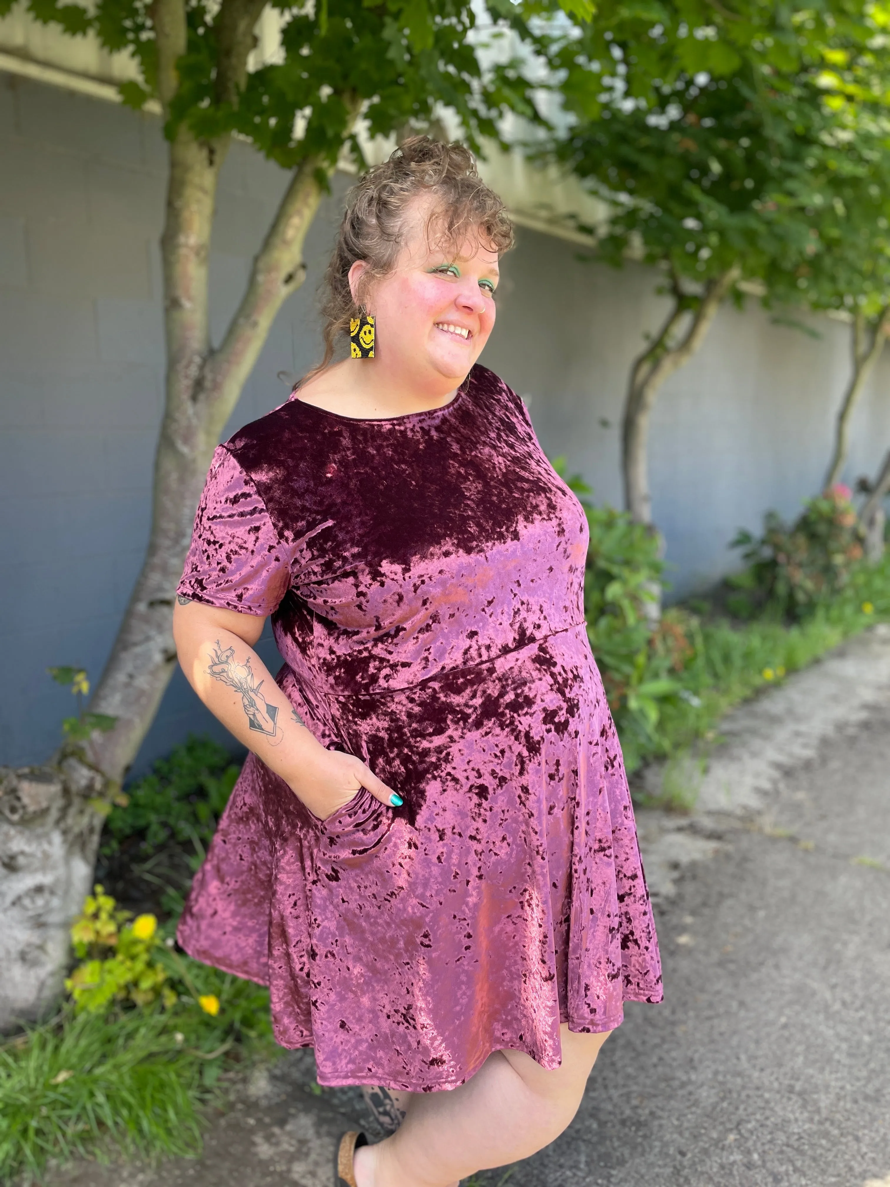 Purple Haze Katie Dress sold by Copper Union Apparel product image thumbnail 2