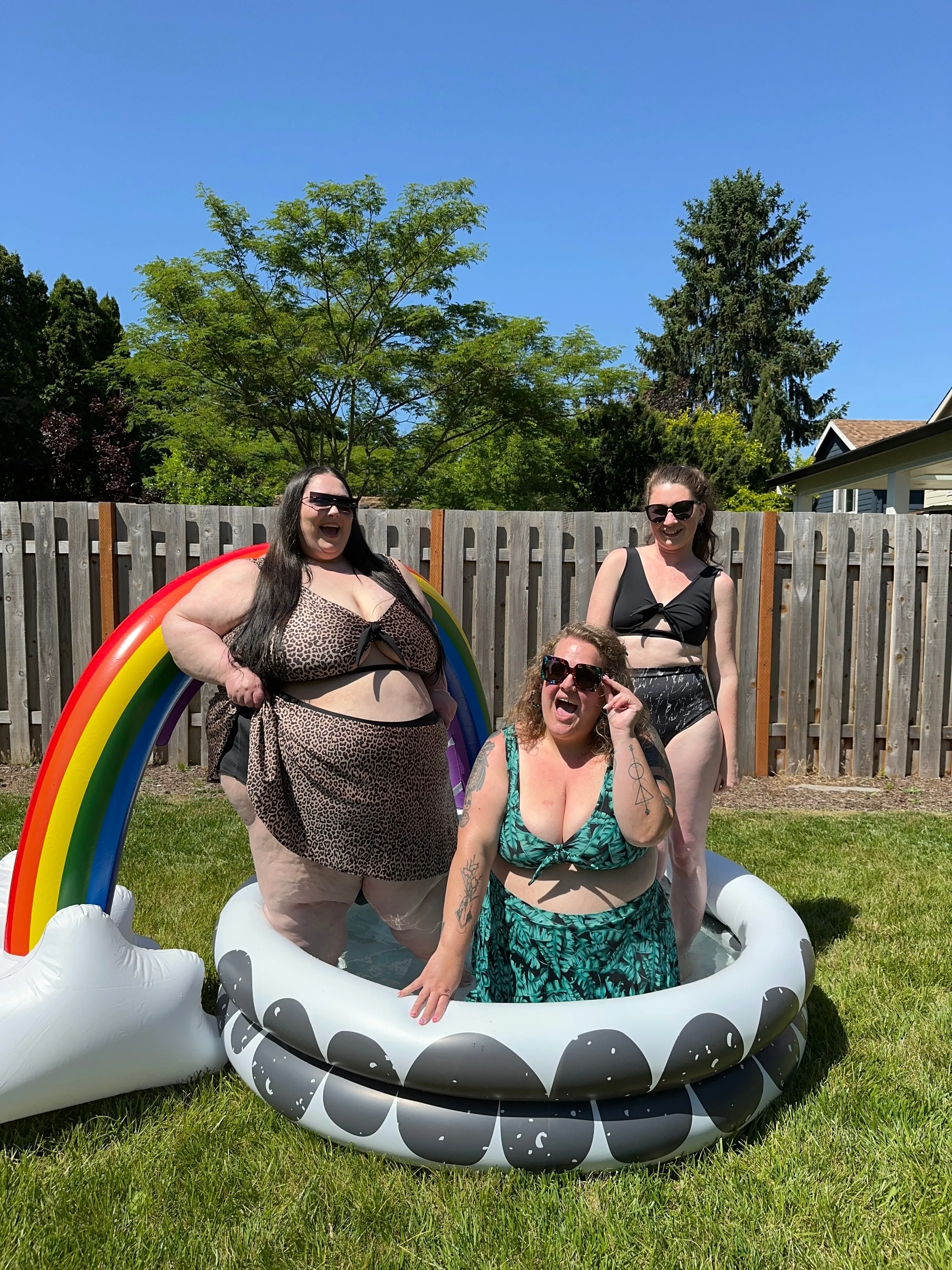 Floral Prints Swim Skirt- Copper Union x KD designs sold by Copper Union Apparel product image thumbnail 3