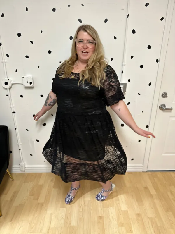 Shannon Dress in Lace by Alyson Clair sold by Copper Union Apparel