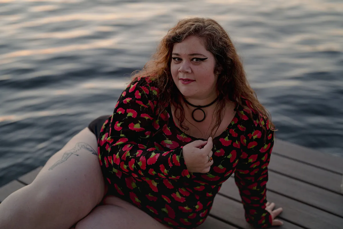 Floral Mesh Top from Ijeoma Oluo sold by Copper Union Apparel product image thumbnail 3