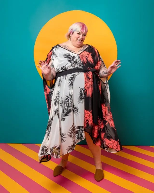 Palm Lucy Midi Dress sold by Copper Union Apparel