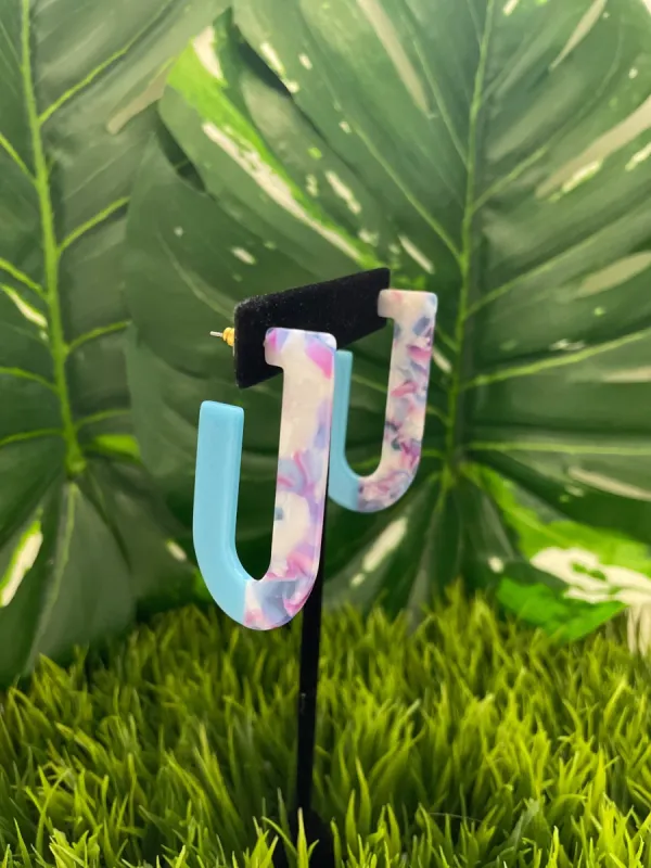 Acrylic J's sold by Copper Union Apparel