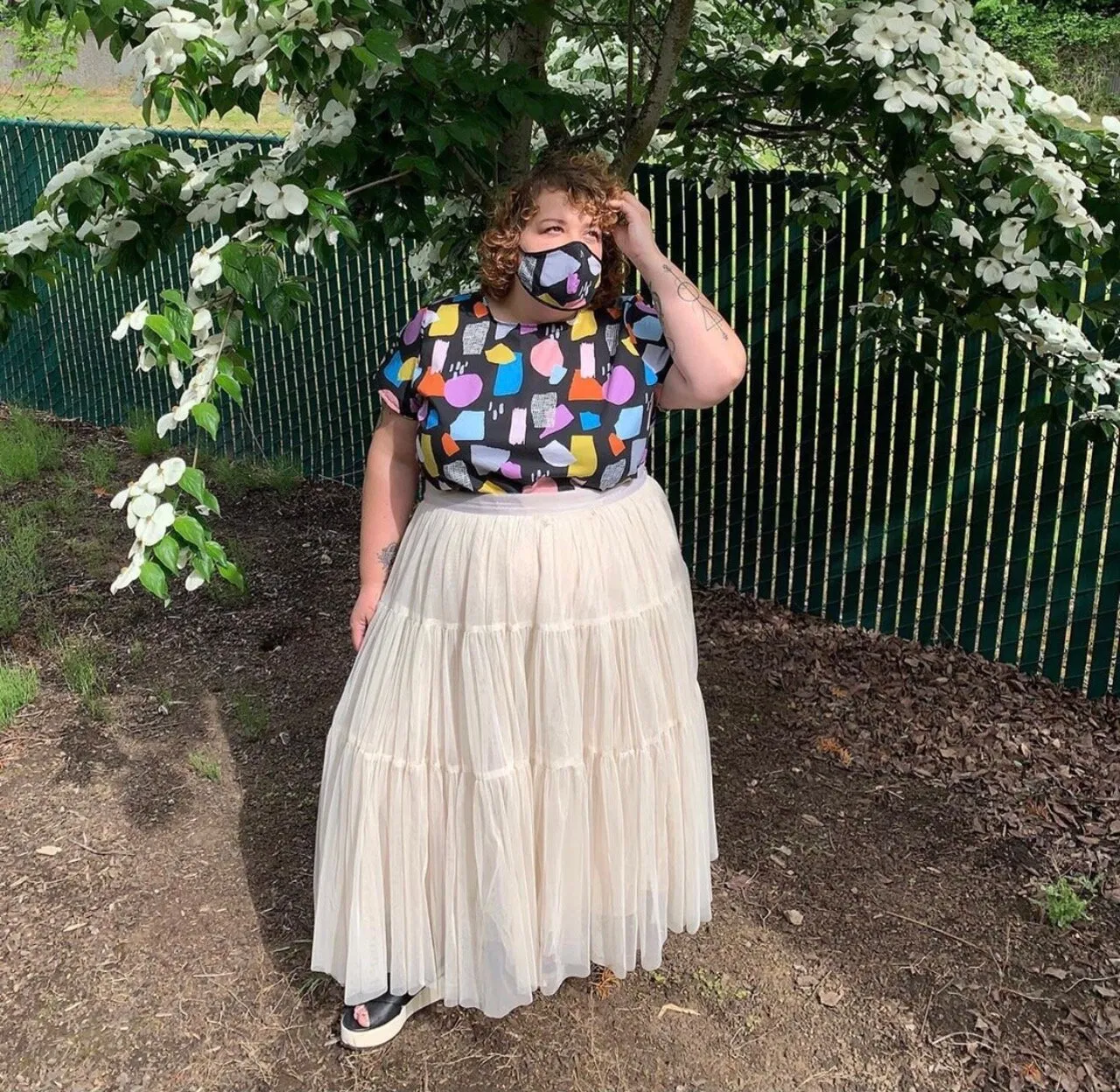 Joy Crop Top sold by Copper Union Apparel