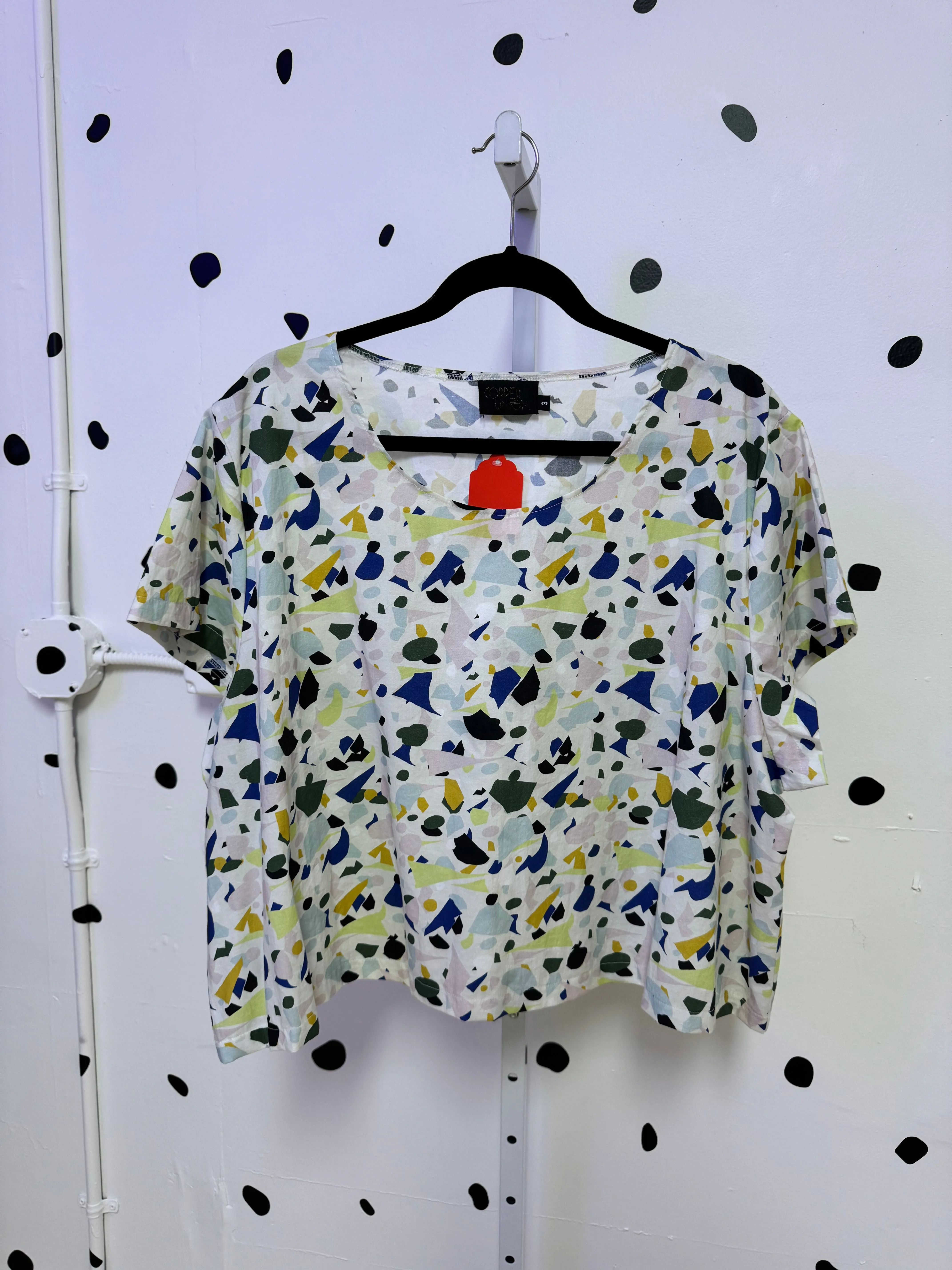 Copper Union- size 3- Terrazzo Crop Top sold by Copper Union Apparel