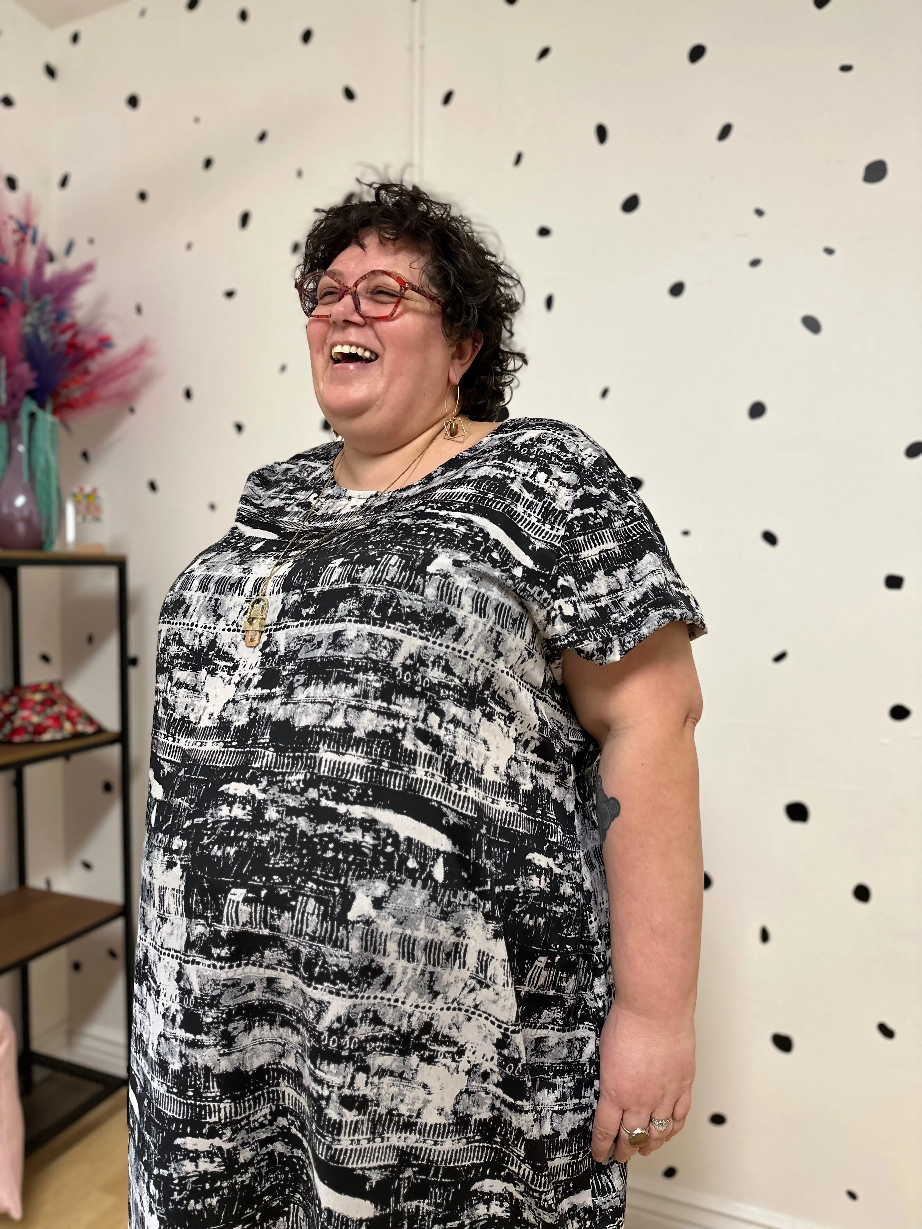 Cityscape Shirt Dress sold by Copper Union Apparel product image thumbnail 2