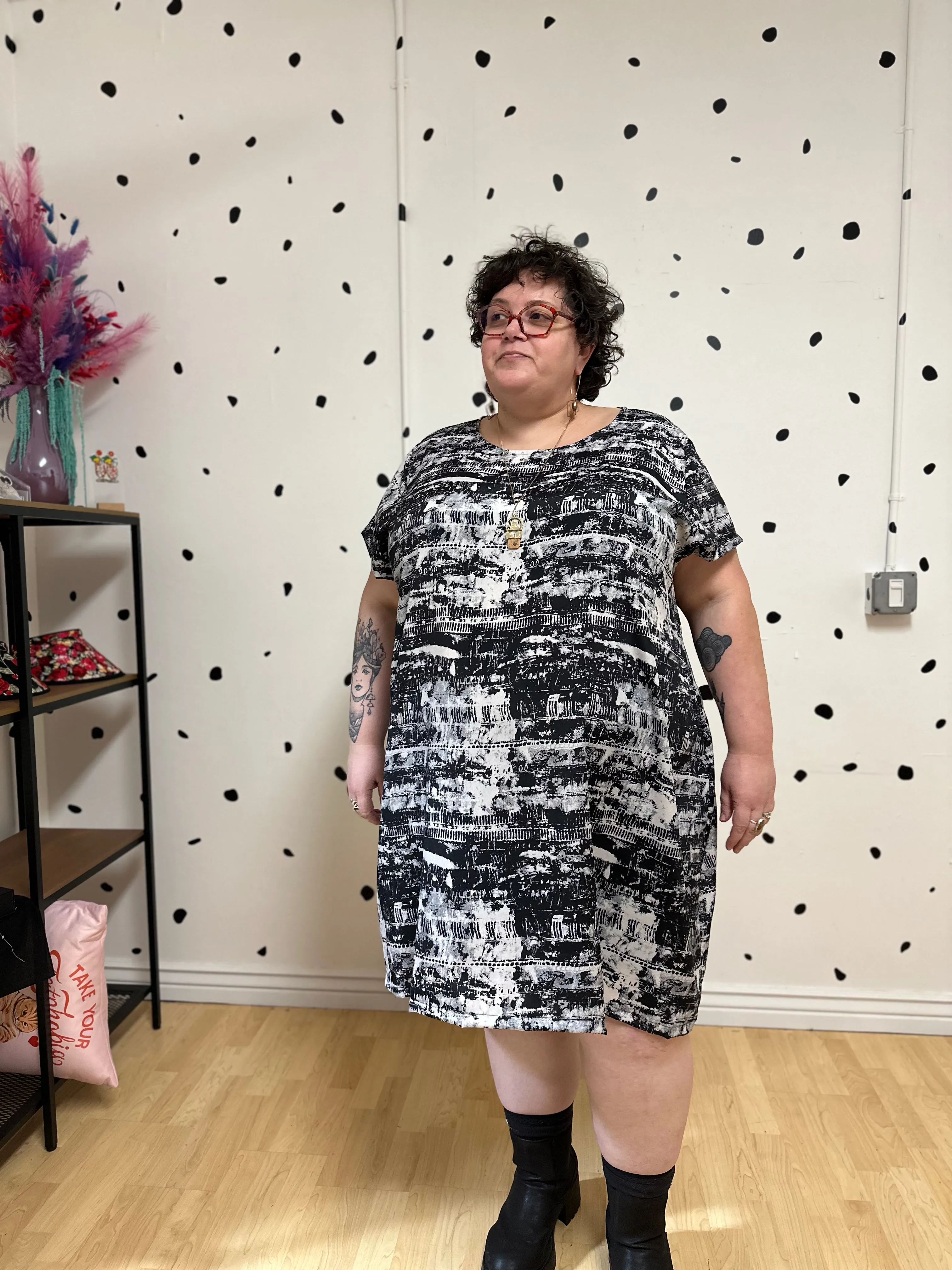 Cityscape Shirt Dress sold by Copper Union Apparel