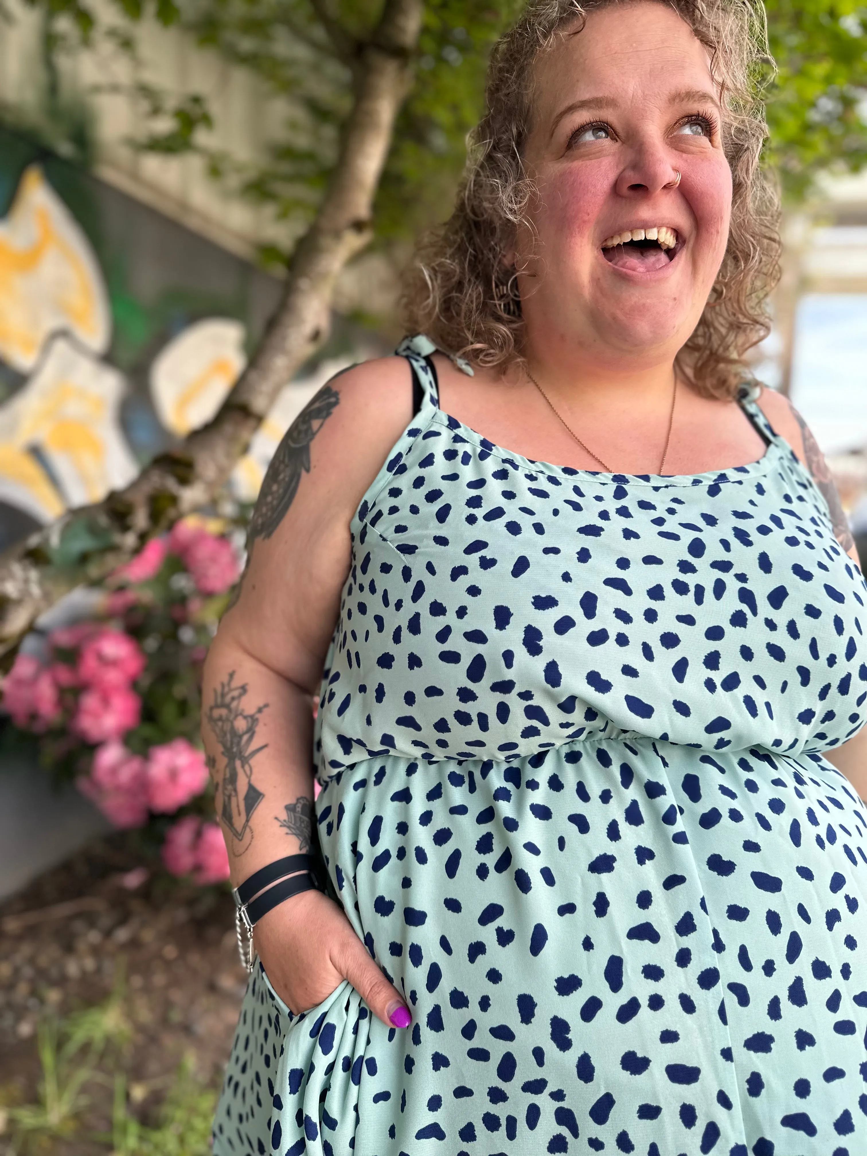 Spottie Dottie Sundress sold by Copper Union Apparel product image thumbnail 2