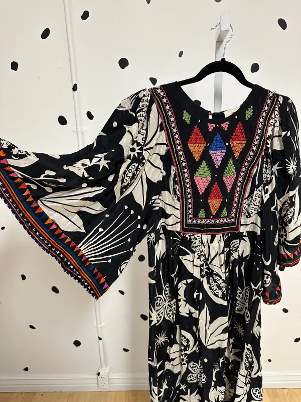 Farm Rio- XL- Cerrado Sky Maxi Dress sold by Copper Union Apparel