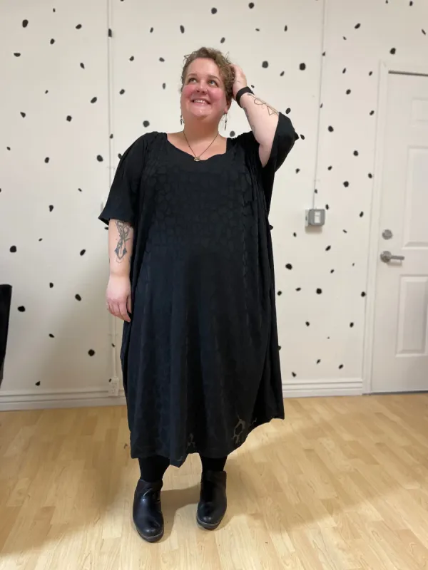 Black Burnout Kaftan sold by Copper Union Apparel