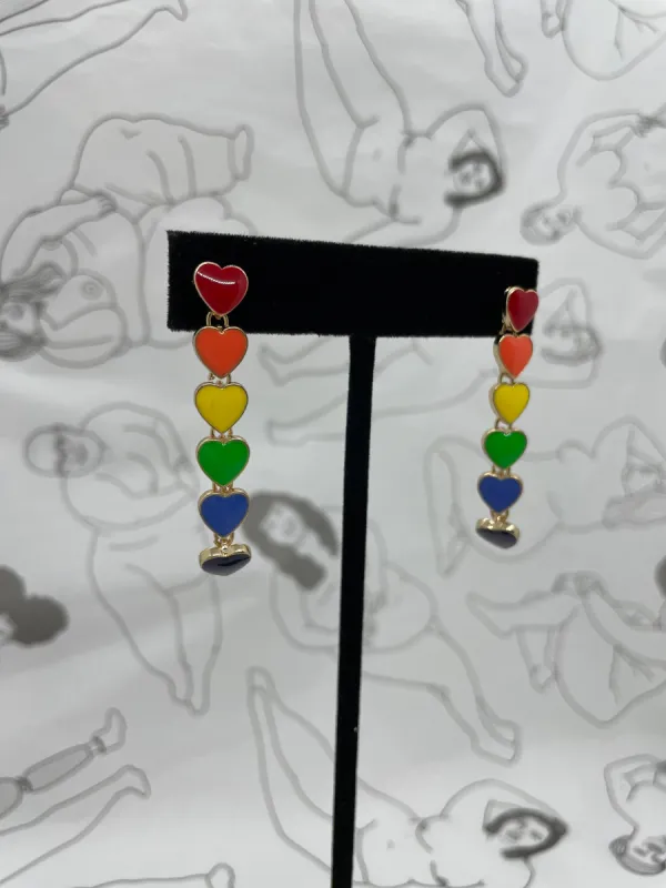 Assorted Heart Earrings sold by Copper Union Apparel