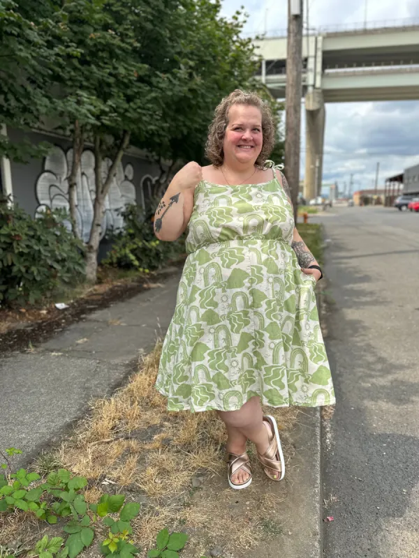 Waterfall Sundress sold by Copper Union Apparel