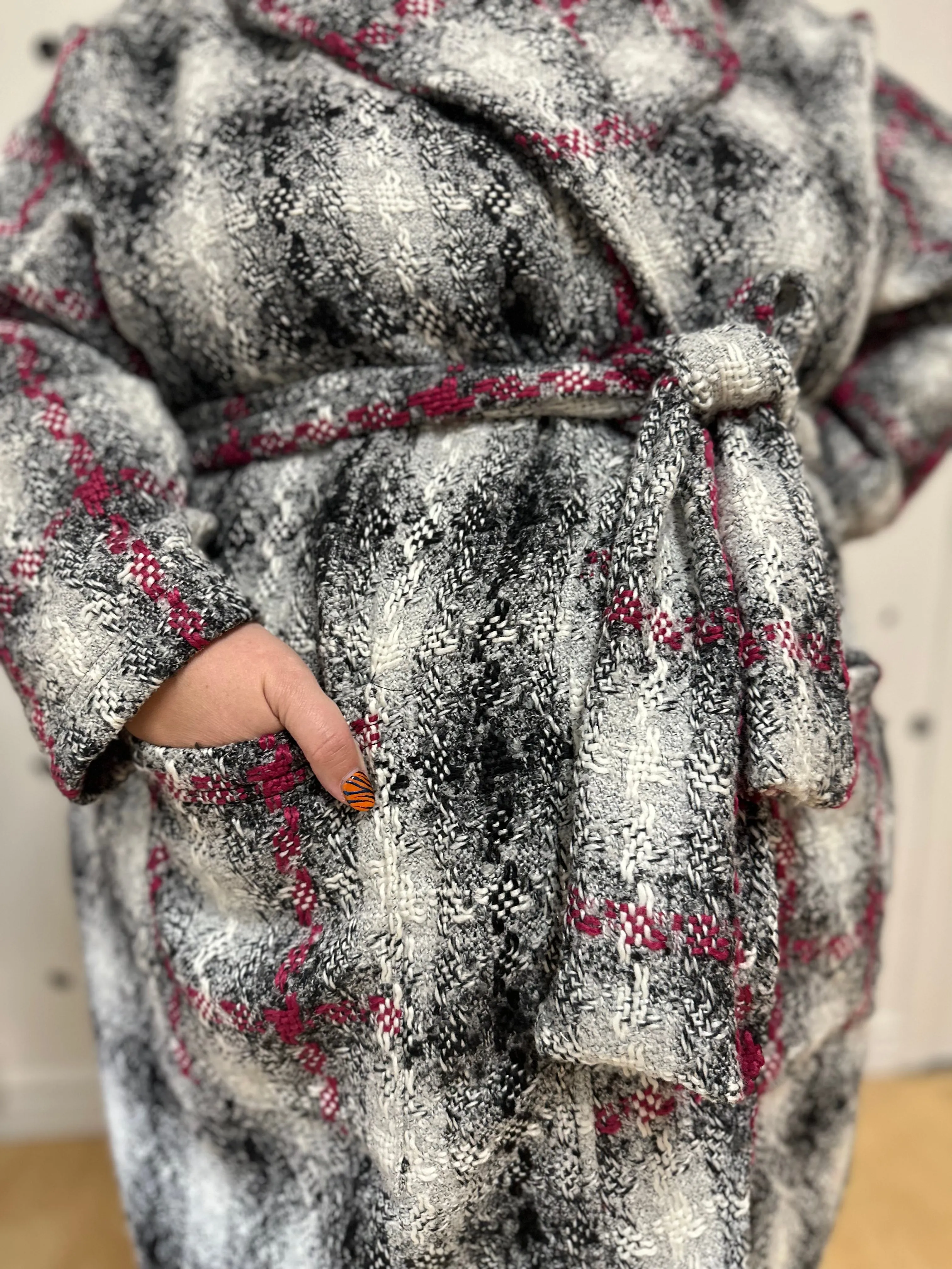 Knock Out Tweed Katrina Coat sold by Copper Union Apparel product image thumbnail 3