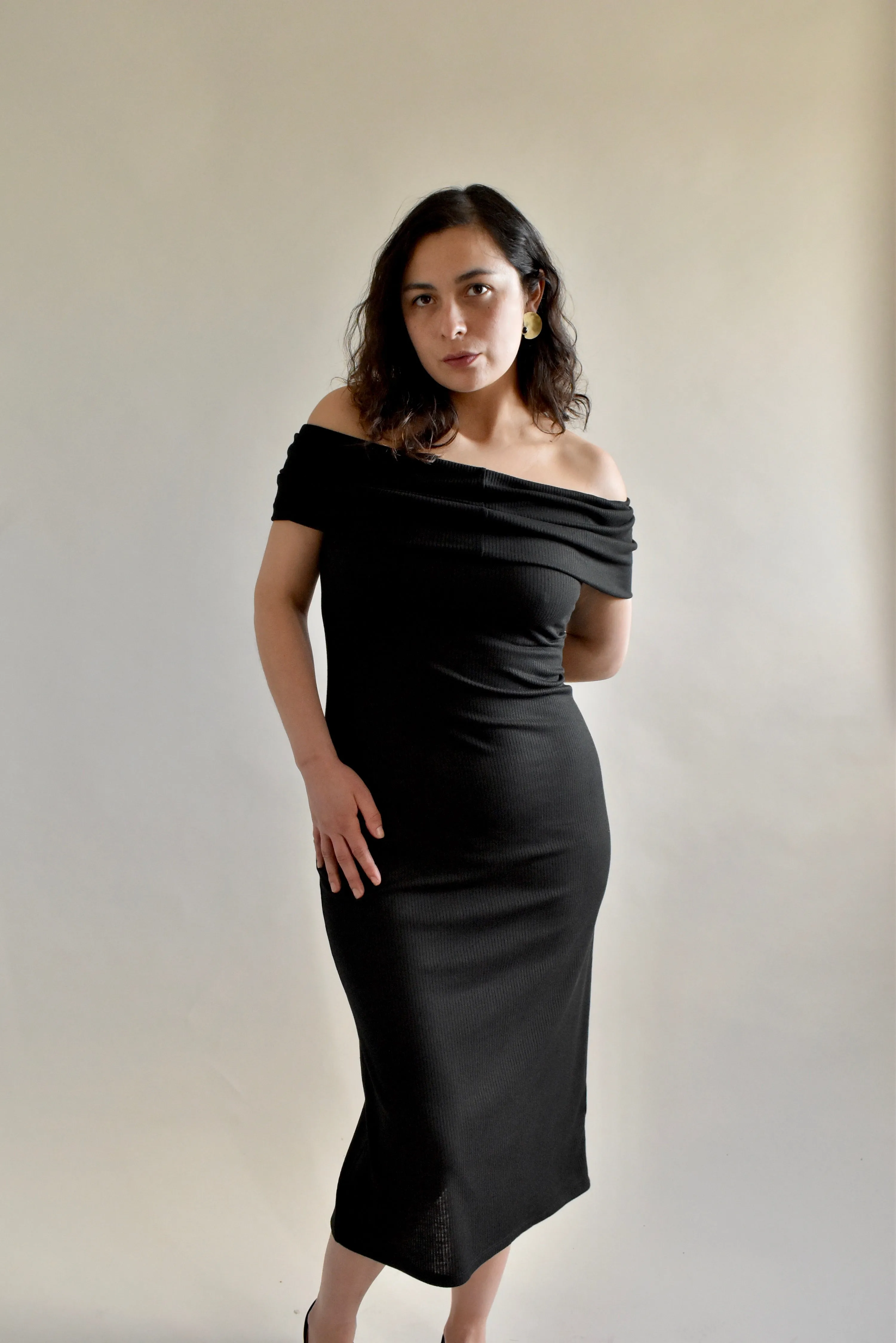 Nora Midi Dress in Black sold by Altar PDX product image thumbnail 2
