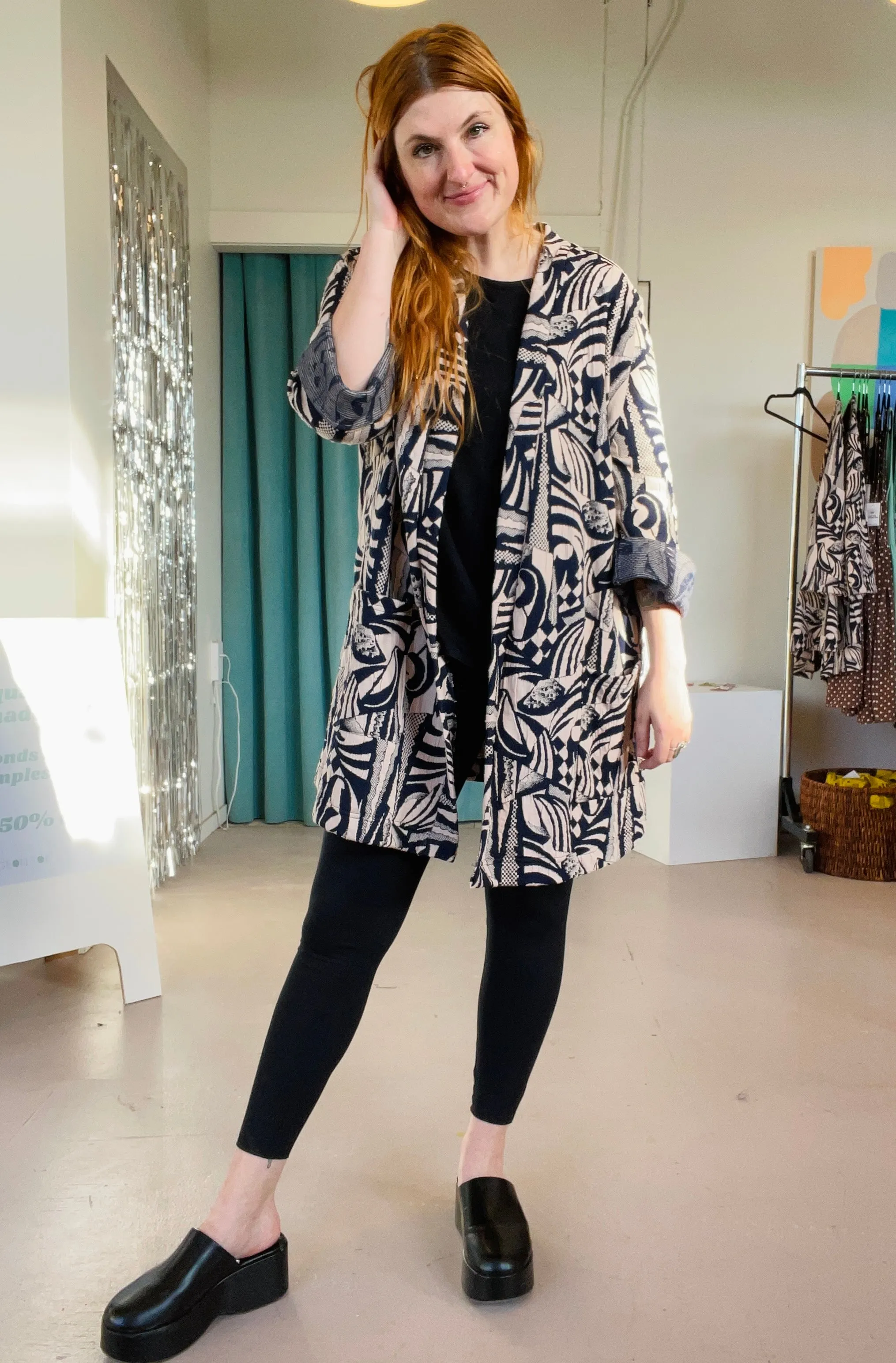 Bauhaus Chore Coat *LAST ONE!!!* sold by Altar PDX product image thumbnail 3