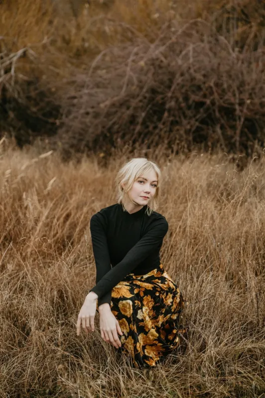 Mock Top in Black sold by Altar PDX