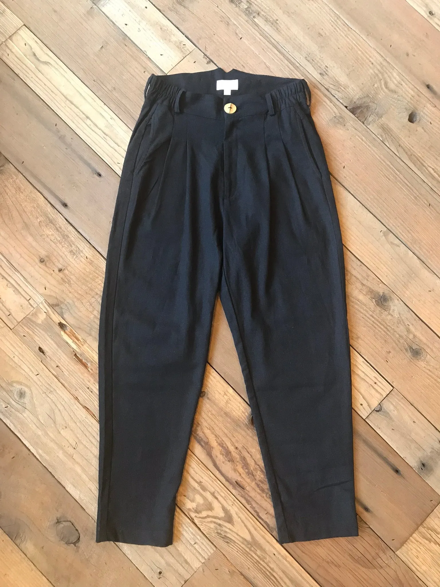 Perfect Pant 2.0 in Black Linen sold by Altar PDX product image thumbnail 2