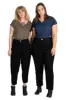 Perfect Pant 2.0 in Black Linen sold by Altar PDX