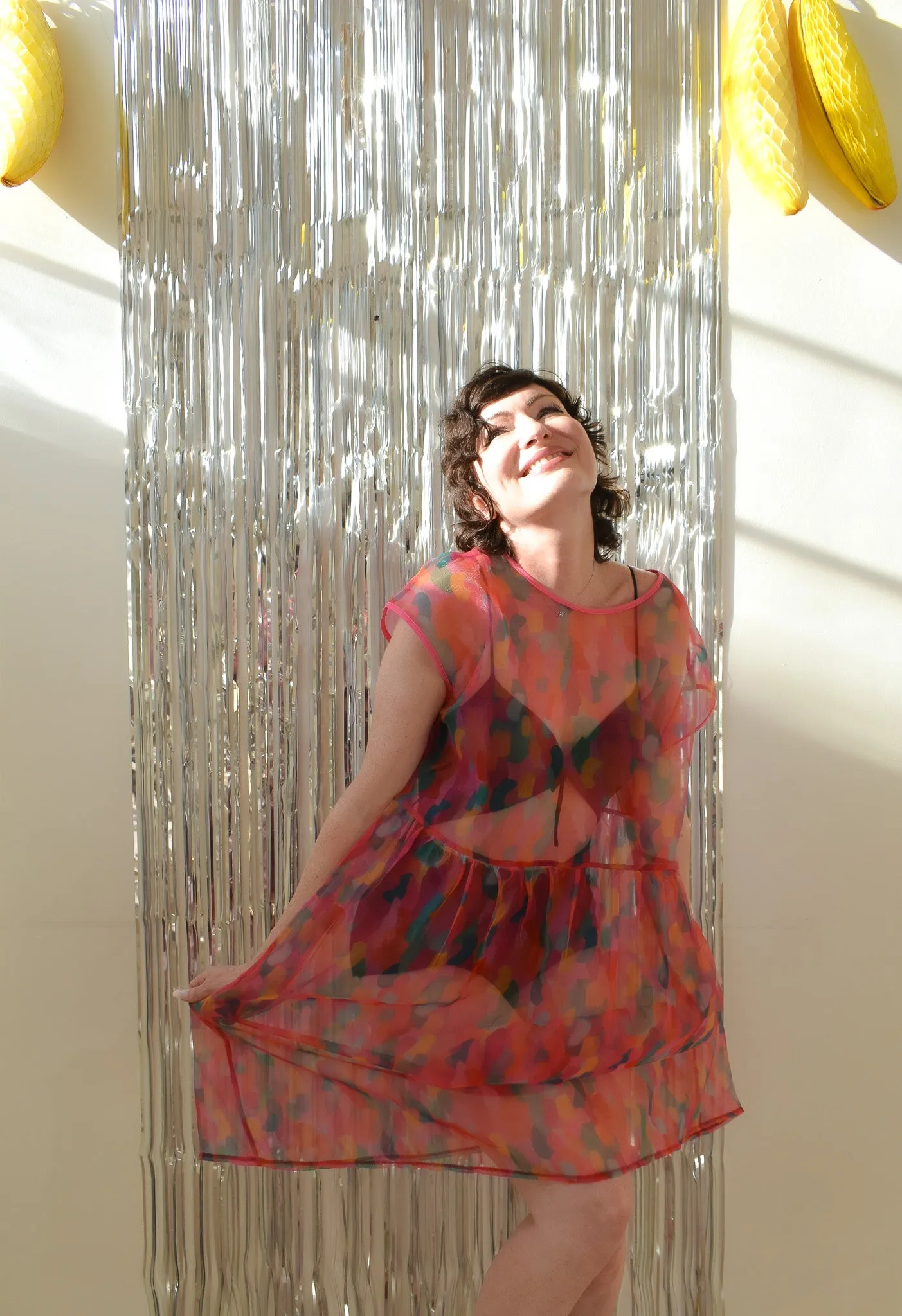 Florence Dress in Watercolor Organza sold by Altar PDX product image thumbnail 2