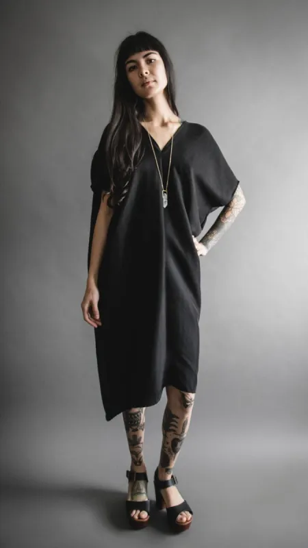 Classic Kaftan in Silky Cupro made by Altar PDX