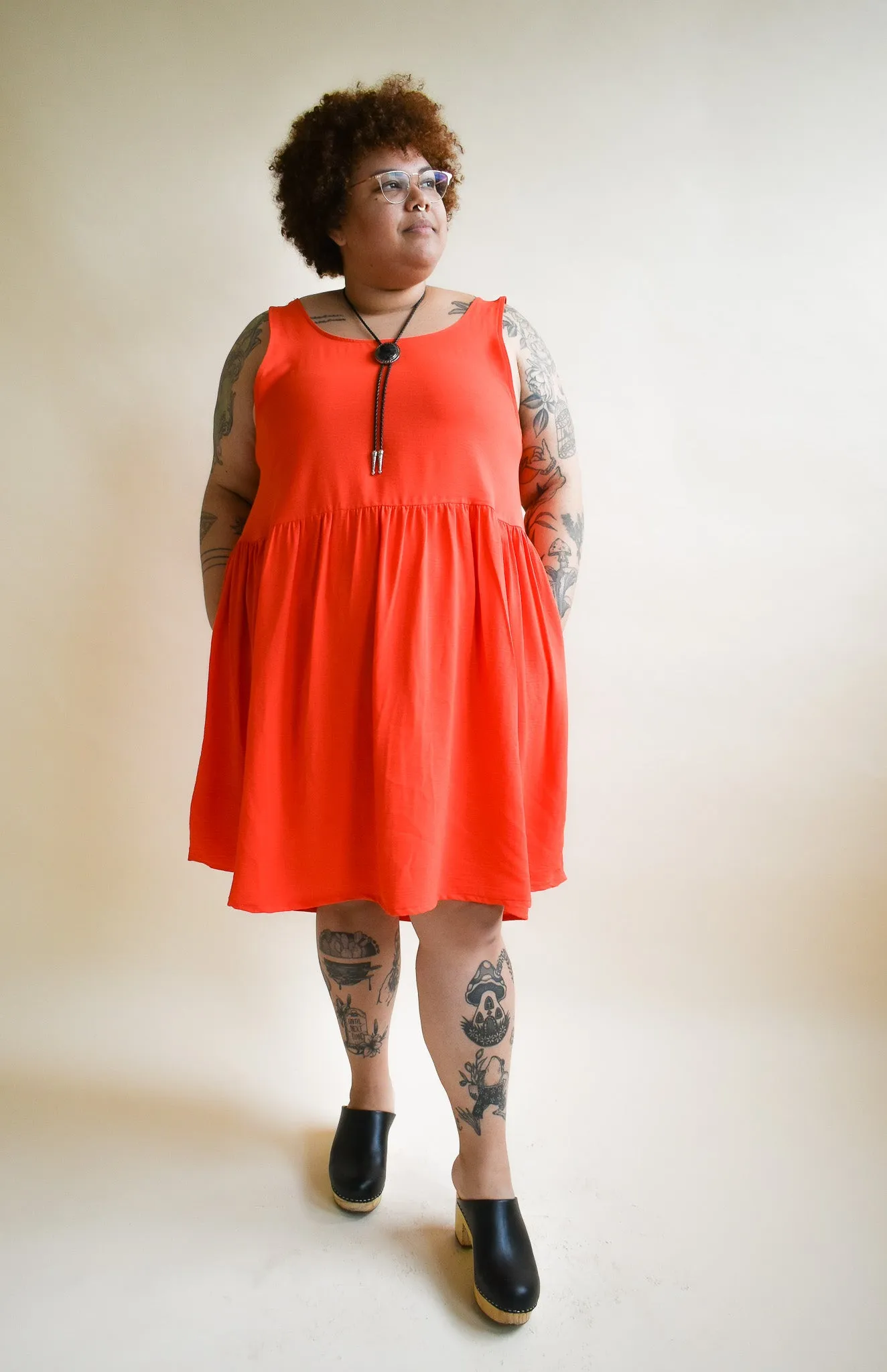 Meredith Dress in Poppy sold by Altar PDX product image thumbnail 4