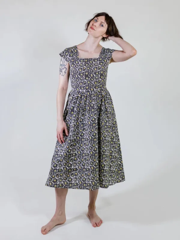 Rupi Midi Dress - Matisse Black made by Mata Traders