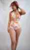 Selka Swimsuit in Pastel Lava Lamp sold by Altar PDX