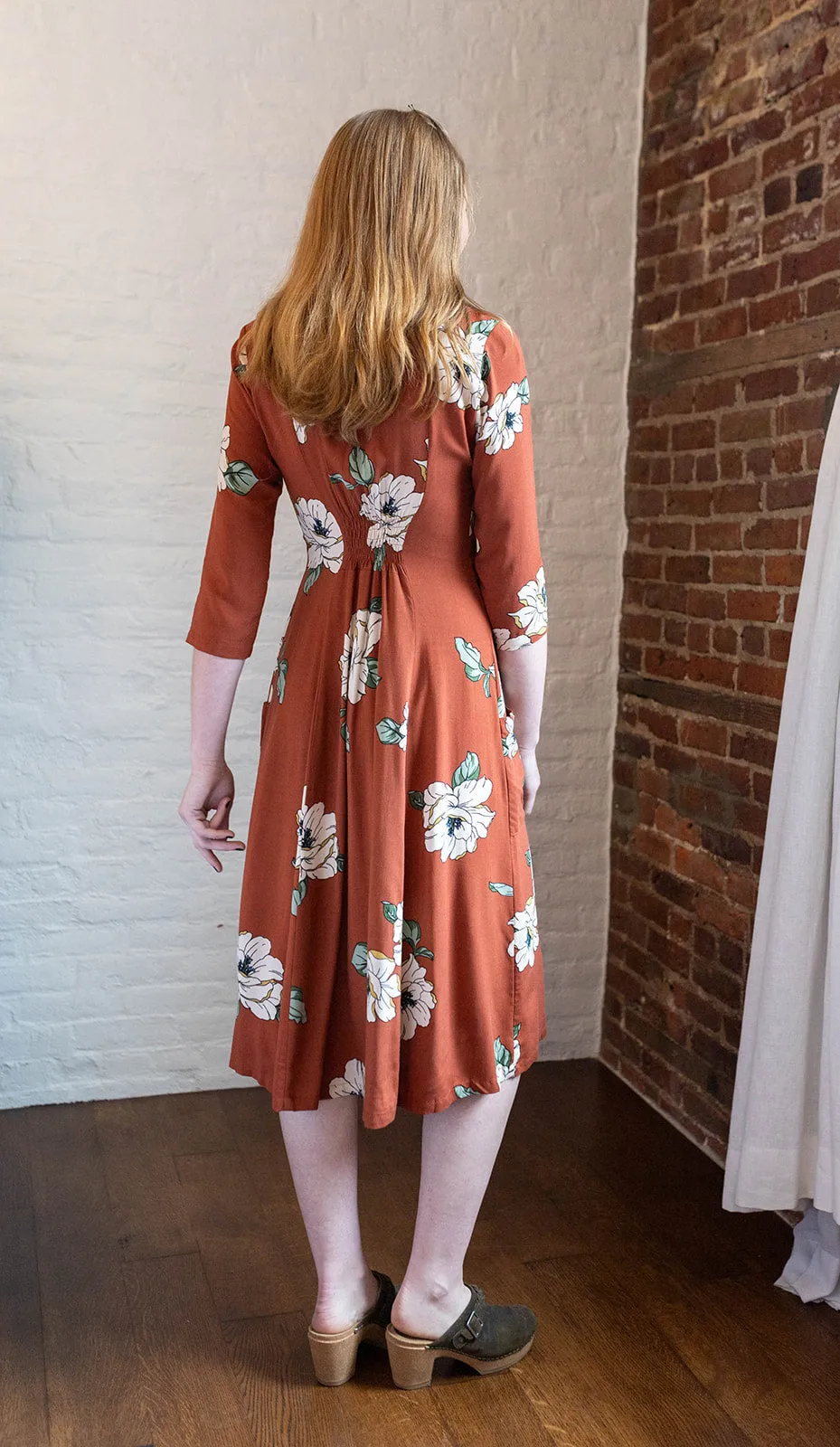Fiona Dress in Sienna Magnolia sold by Altar PDX product image thumbnail 5