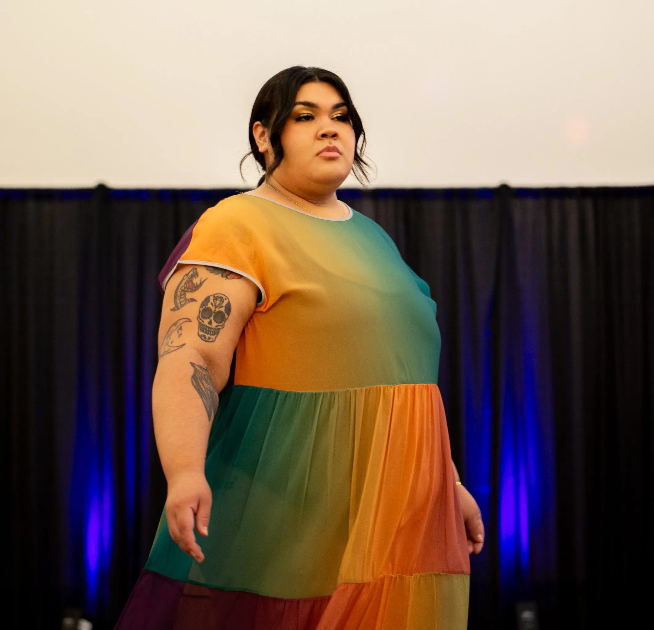 Prism Dress in Sunset sold by Altar PDX product image thumbnail 4