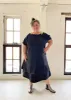 Basic Dress - Black Linen sold by Altar PDX