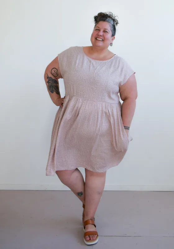 Totally Besties Florence Dress in Pink Maze sold by Altar PDX