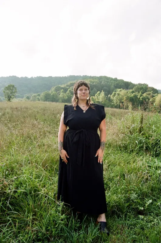 Ivy Dress in Black sold by Altar PDX