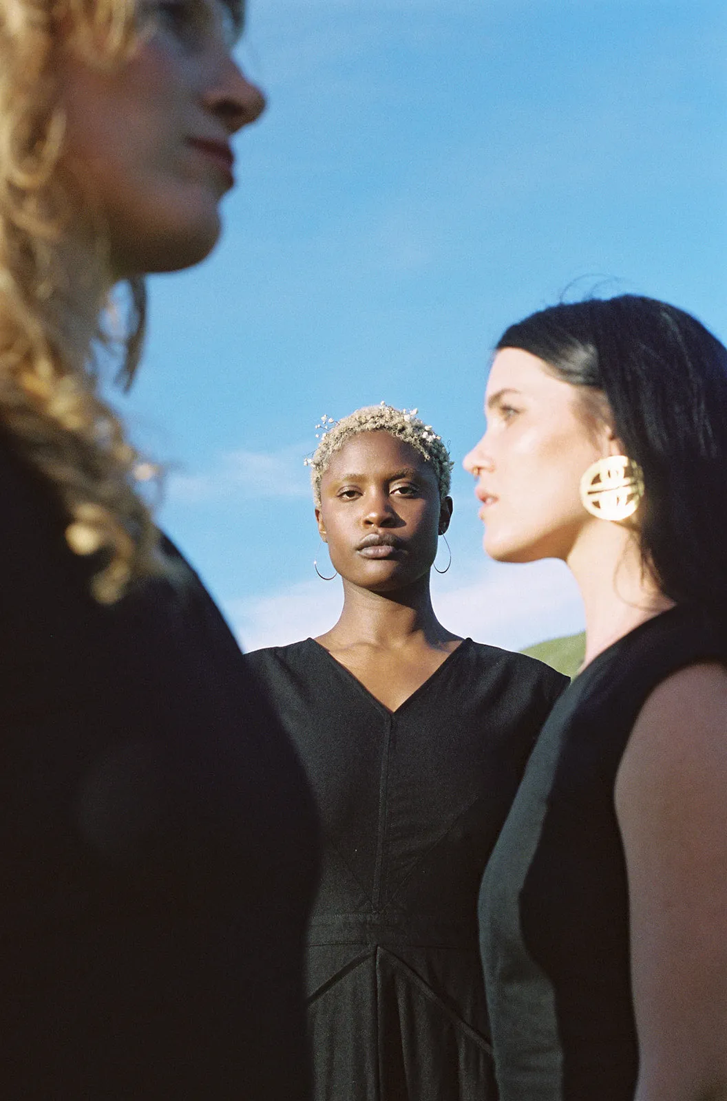 Xena Dress in Black Linen sold by Altar PDX product image thumbnail 5