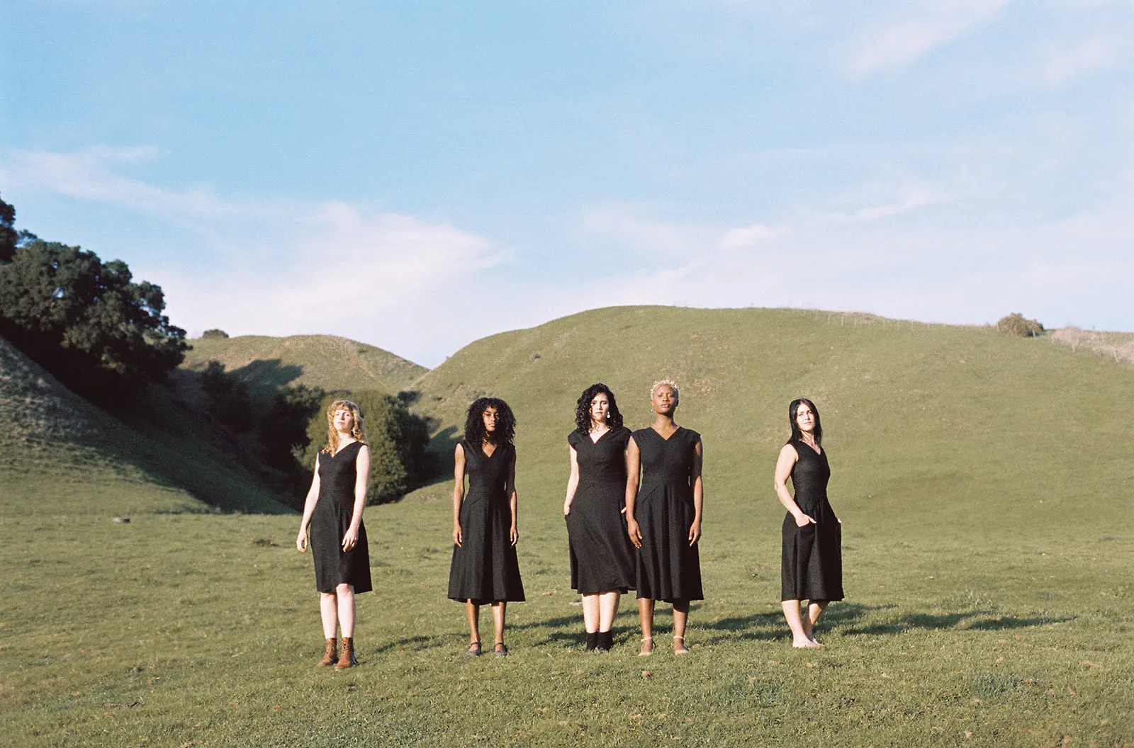 Xena Dress in Black Linen sold by Altar PDX