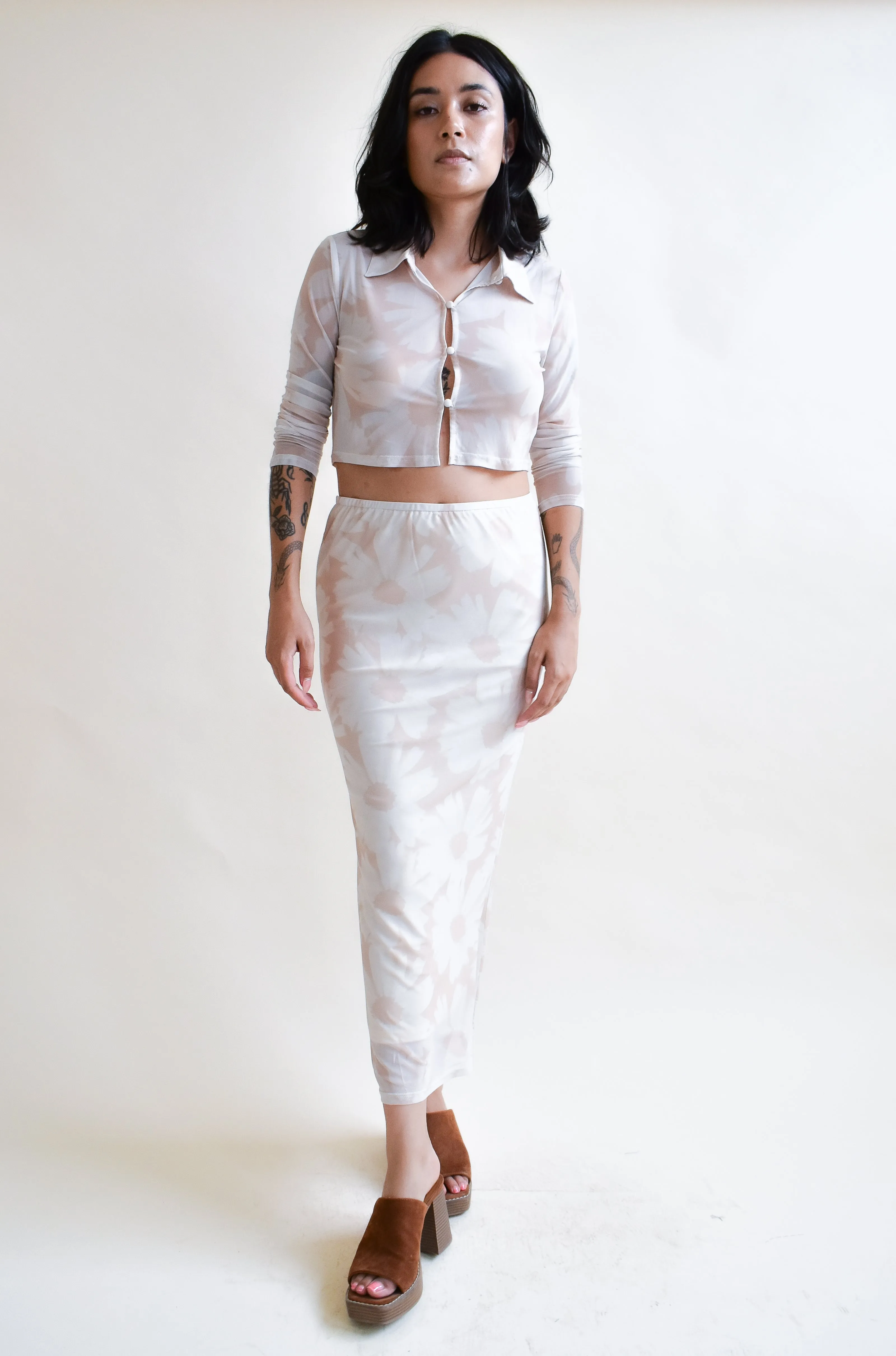 Powermesh Daisy Skirt sold by Altar PDX product image thumbnail 5
