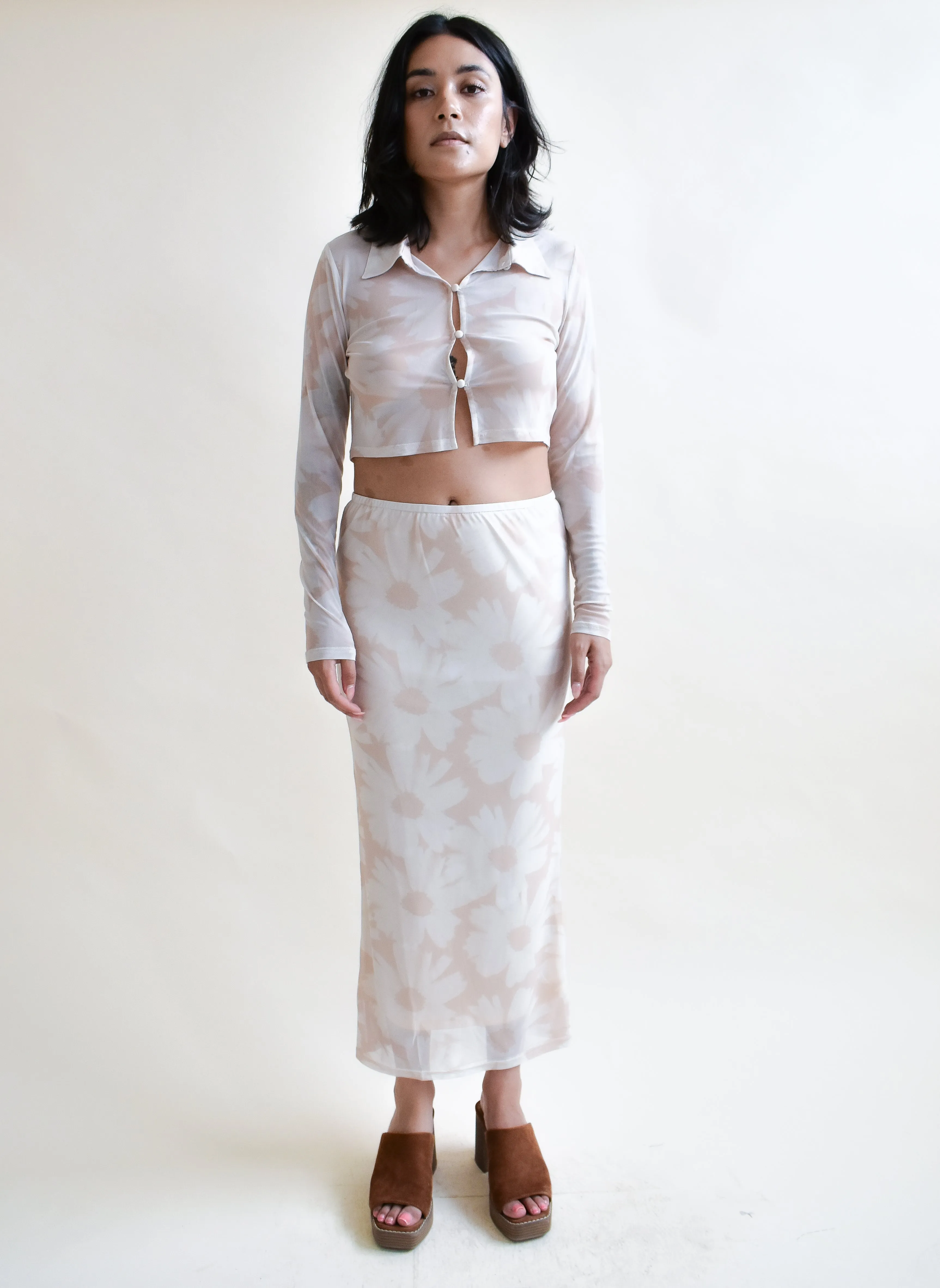Powermesh Daisy Skirt sold by Altar PDX product image thumbnail 4